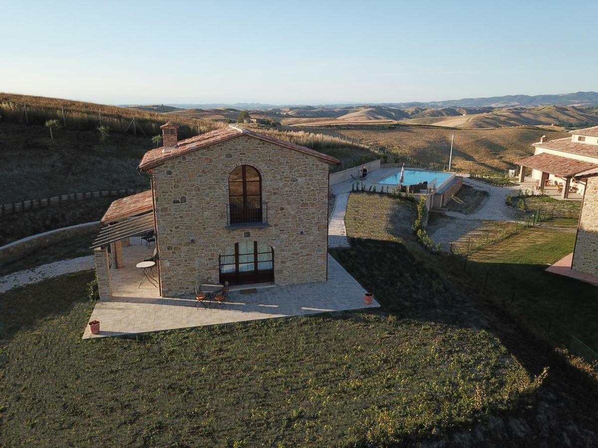 I Tre Casali Leilighet Volterra Eksteriør bilde